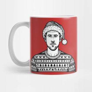 Merry Christmas Ryan Gosling Mug